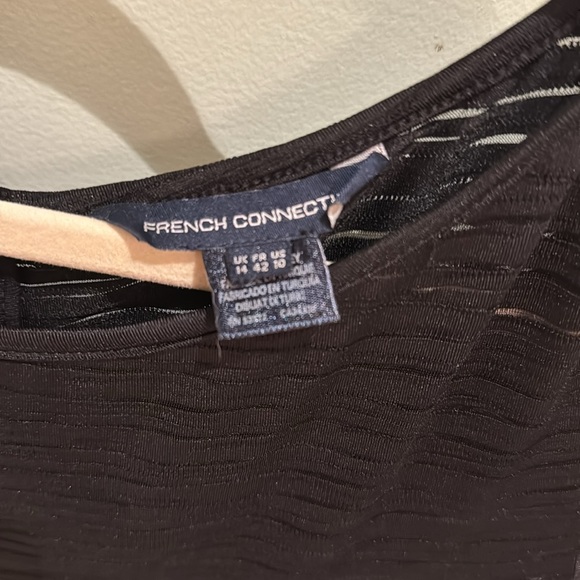 French Connection black dress EUC - Picture 3 of 5